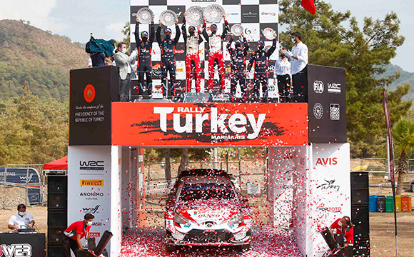 WRC Türkiye Rallisi'ni Elfyn Evans kazandı