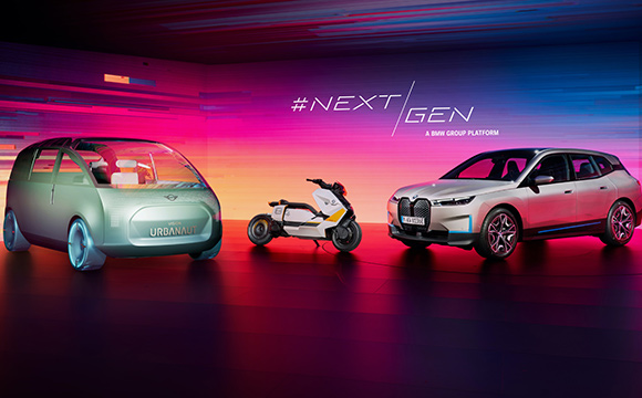 BMW iX’in dijital lansmanına 