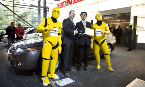 Honda'ya Euro NCAP Advanced Güvenlik Ödülü 