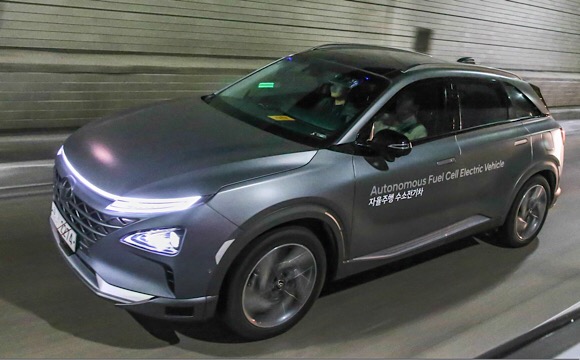 Hyundai NEXO otonom olarak 190 km yol kat etti
