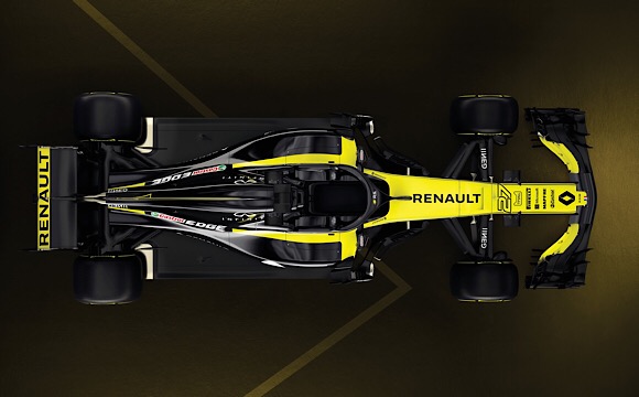İşte Renault Sport F1 takımının 2018’de yarışacağı araç