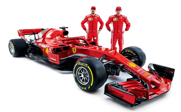 Scuderia Ferrari F1 takımının  yeni aracı tanıtıldı
