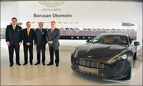 Aston Martin artık Türkiye'de 