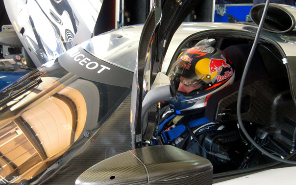 Kimi Raikkonen, Peugeot 908'i test etti