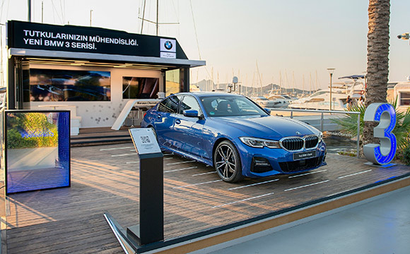 Yeni BMW 3-Serisi Bodrum Yalıkavak Marina’da sergileniyor
