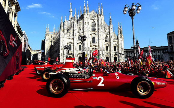 Scuderia Ferrari’nin 90. yılı Milano'da kutlandı