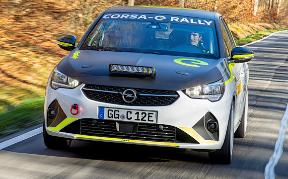 Elektrikli Corsa e-Rally yarışa hazır
