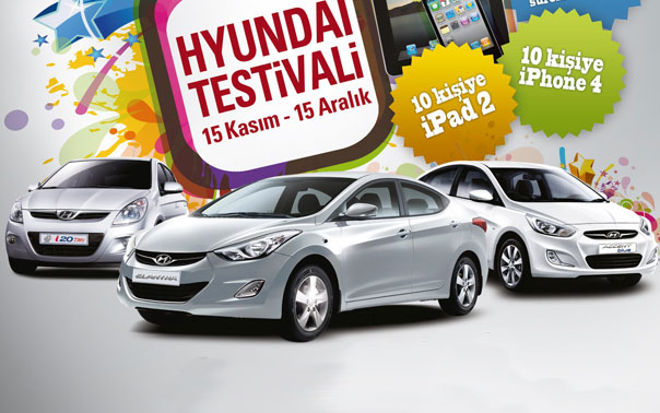 Hyundai'den festival tadında test sürüşü