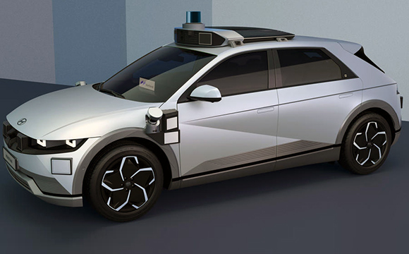 Hyundai Ioniq 5 robotaksiye dönüştü