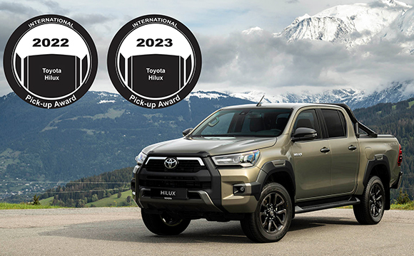 Toyota Hilux'a yılın pick-up'ı ödülü