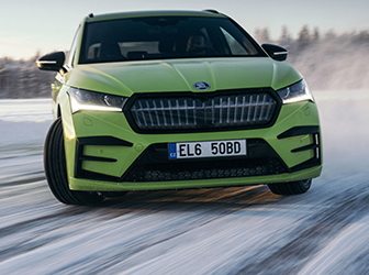 Škoda Enyaq RS iV'den buzda iki dünya rekoru