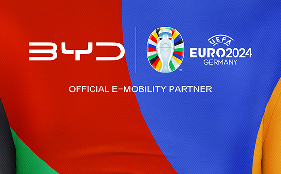 BYD, UEFA EURO 2024’ün resmi partneri oldu