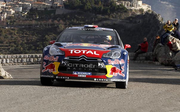 Monte Carlo'da zafer Loeb ve Michelin'in 