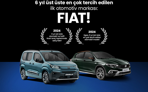 FIAT, Türkiye'de 6 yıldır zirvede!