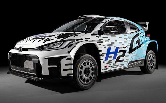 Toyota'nın hidrojenli ralli aracı etaplarda!