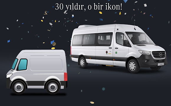 Mercedes-Benz Sprinter 30 yaşında