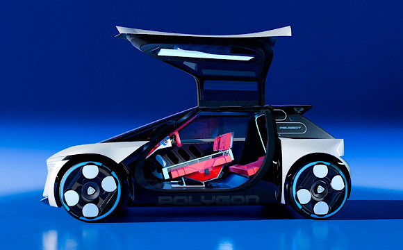 Peugeot Polygon Concept tanıtıldı