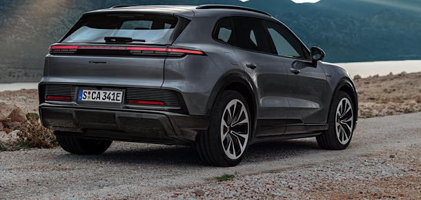 Elektrikli Cayenne gün ışığına çıktı