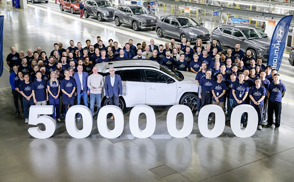 Hyundai'nin Çekya fabrikası 5 milyonu aştı