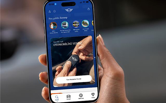MINI Türkiye mobil uygulamasını devreye aldı