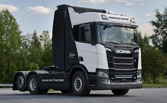 Toyota’nın hidrojen teknolojisi Scania kamyonlarında test edilecek