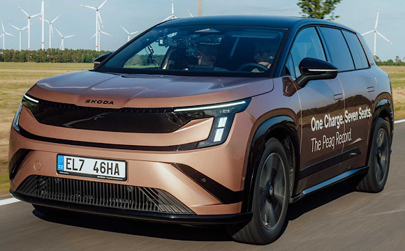 Škoda Peaq’ten 936 kilometrelik menzil rekoru