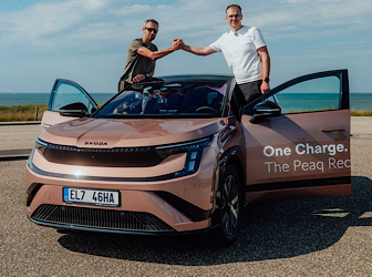 Škoda Peaq’ten 936 kilometrelik menzil rekoru