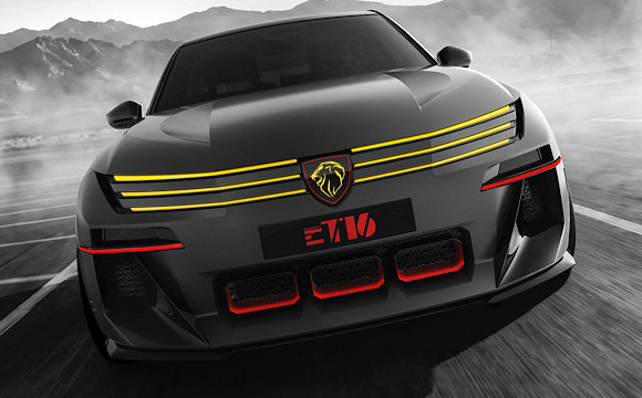 816 HP'lik ikonik tasarımlı konsept