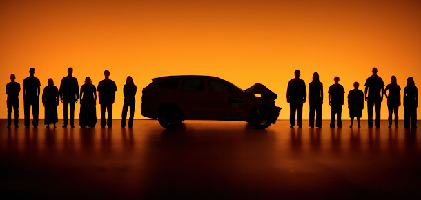Volvo'lar eşit düzeyde koruma sağlıyor