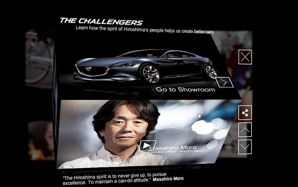 Mazda reklamına ödül!