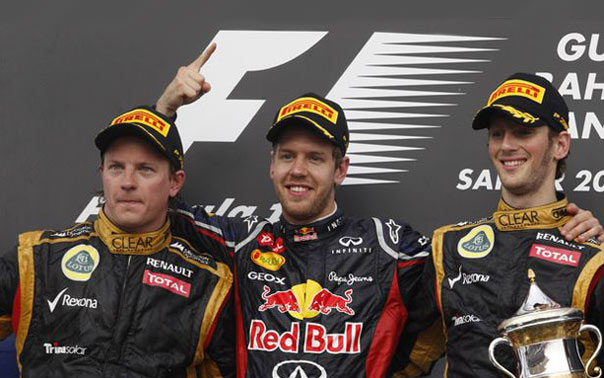 Vettel'den ilk zafer!