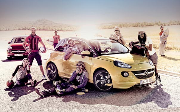 Opel ADAM, genç sanatçılara ilham veriyor