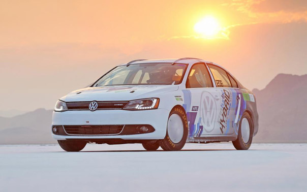 Volkswagen'den hız rekoru!