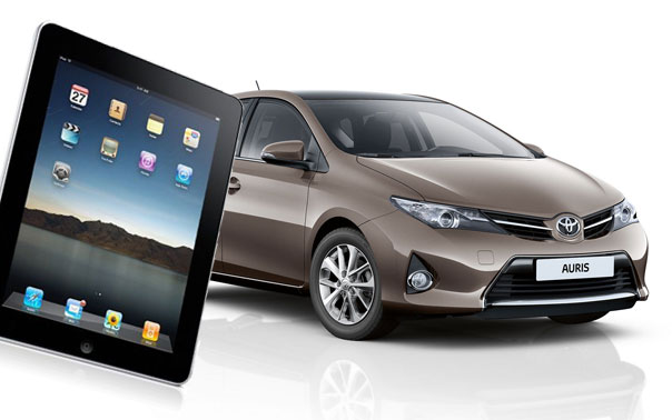 Toyota Auris iPad kazandırdı