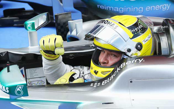Monaco'nun yeni kralı Nico Rosberg!