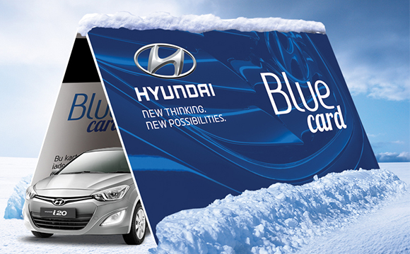 Blue Card sahiplerine kış kampanyası avantajı Hyundai'den...