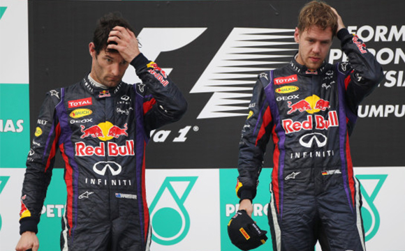Vettel ve Webber'in kaskları açık artırmada satılacak!
