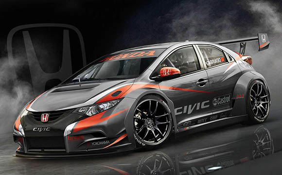 2014 Honda Civic hatchback WTCC yarışlarına katılacak!
