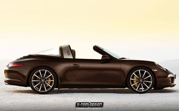 X-Tomi Design'dan Porsche 911 Targa yorumu