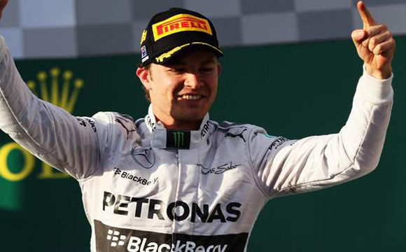 Sezonun ilk zaferi Rosberg'in...