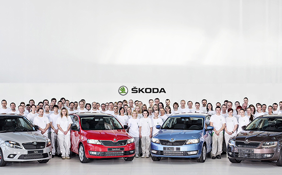 Skoda 11 milyonuncu aracını üretti