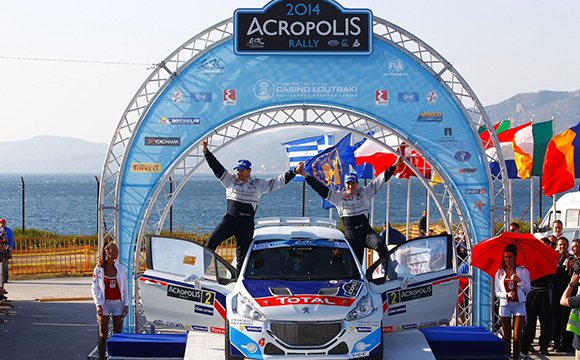 Peugeot 208T16 ile Akropol Rallisi’ni kazandı
