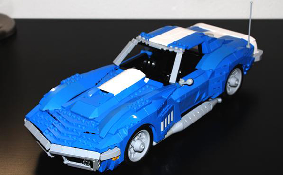 1969 Corvette, Lego ile yeniden yaratıldı