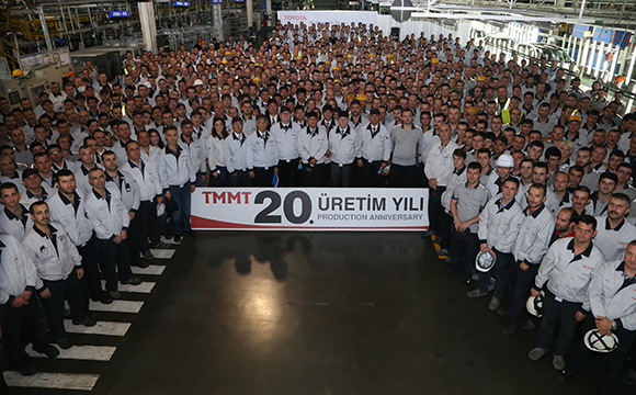 Toyota Otomotiv Sanayi Türkiye A.Ş., Türkiye’deki 20. yılını kutladı