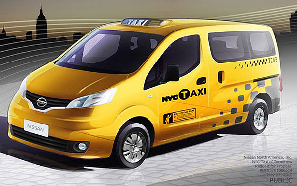New York'ta taksiler Nissan olacak