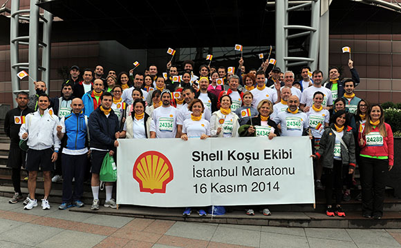 Shell, Vodafone İstanbul Maratonu’nda AÇEV’i destekleyen en büyük kurum takımı oldu