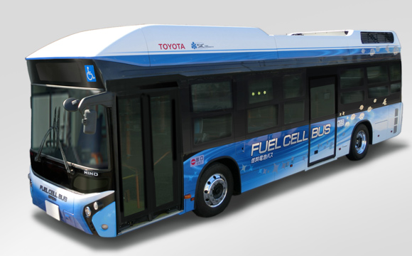 Toyota'dan hidrojen yakıt hücreli otobüs