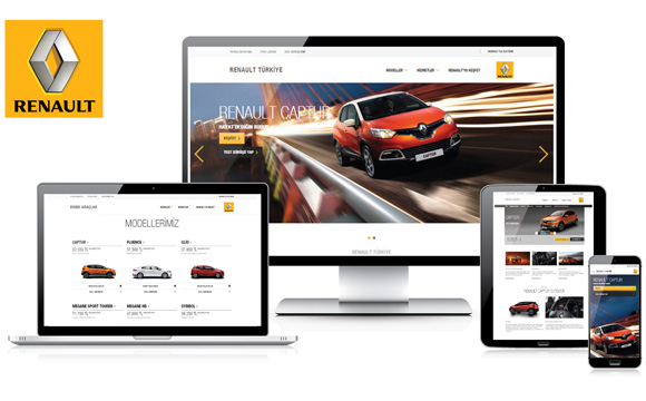 Renault'nun web sitesi yenilendi