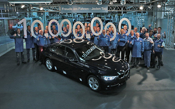 BMW 10 milyonuncu sedan gövdeli 3 Serisi’ni üretti