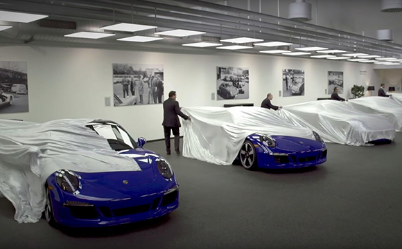 911 GTS Club Coupe için özel teslimat…